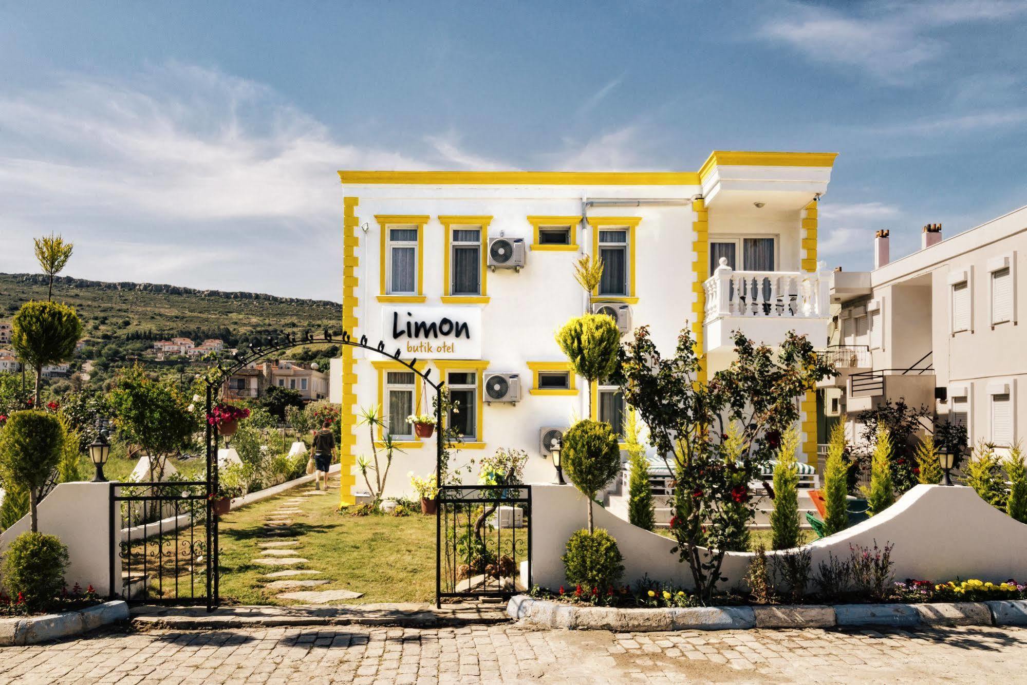 Limon Pansiyon Foça Bagian luar foto